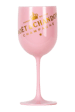 Moet & Chandon - Plastic Champagne Glass (pink)