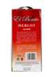 EI Bonito Merlot (3-Liter Boxed Wine)