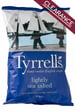 Tyrrells Lightly Sea Salted English Crisps