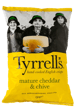 Tyrrells Mature Cheddar & Chives English Crisps